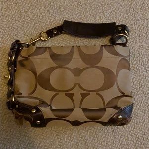 Coach hobo purse brown